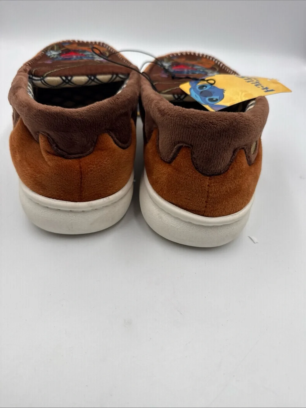 Disney Stitch Cowboy Brown and Blue Kids One-Piece Footies